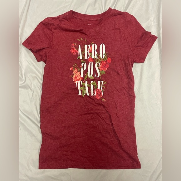 Rose Aeropostale T-Shirt Womens Small - Picture 1 of 1